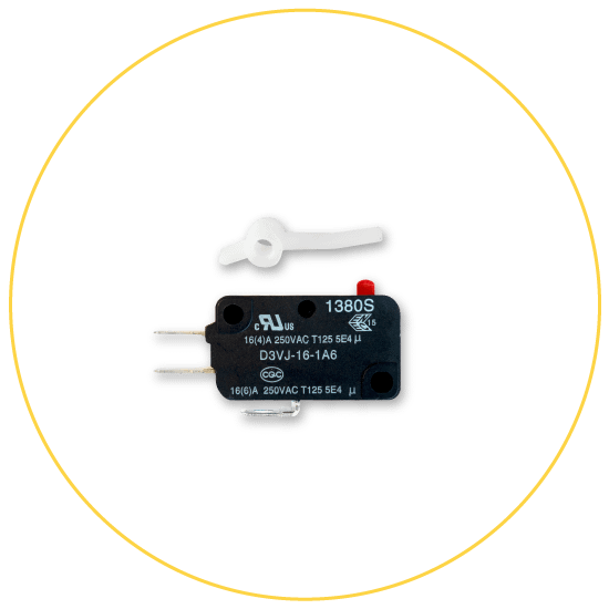 Microinterruttore e levetta per Serie ES / Gulliver